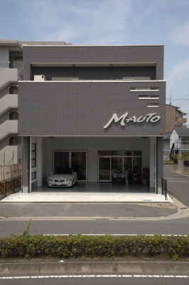 M-AUTO　中古車販売　事務所　奈良県橿原市